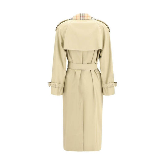 Burberry Castleford Trench Coat with Archive Check collar BU-8111157C2981-8