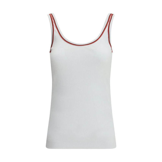 Brunello Cucinelli Ribbed design Top BR-MG902FP320CDC55-L