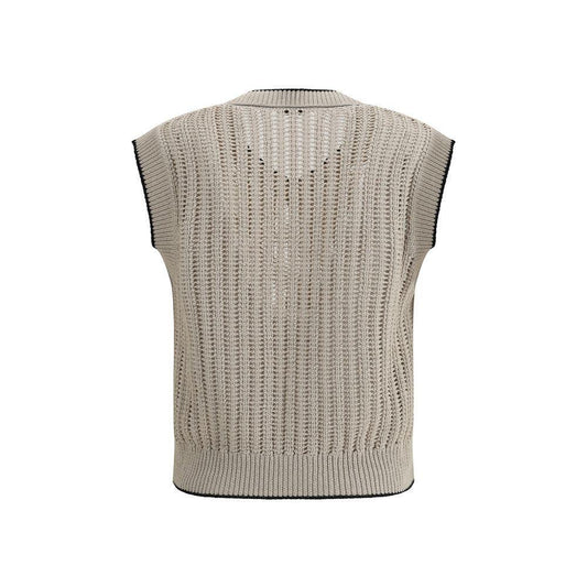 Brunello Cucinelli Knitted Vest BR-MSB582002C9731-L
