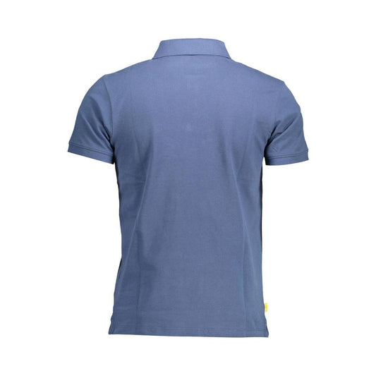 Timberland Blue Cotton Men Polo Shirt