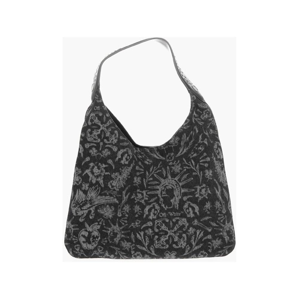 Off-White Printed METROPOLITAN Hobo Bag