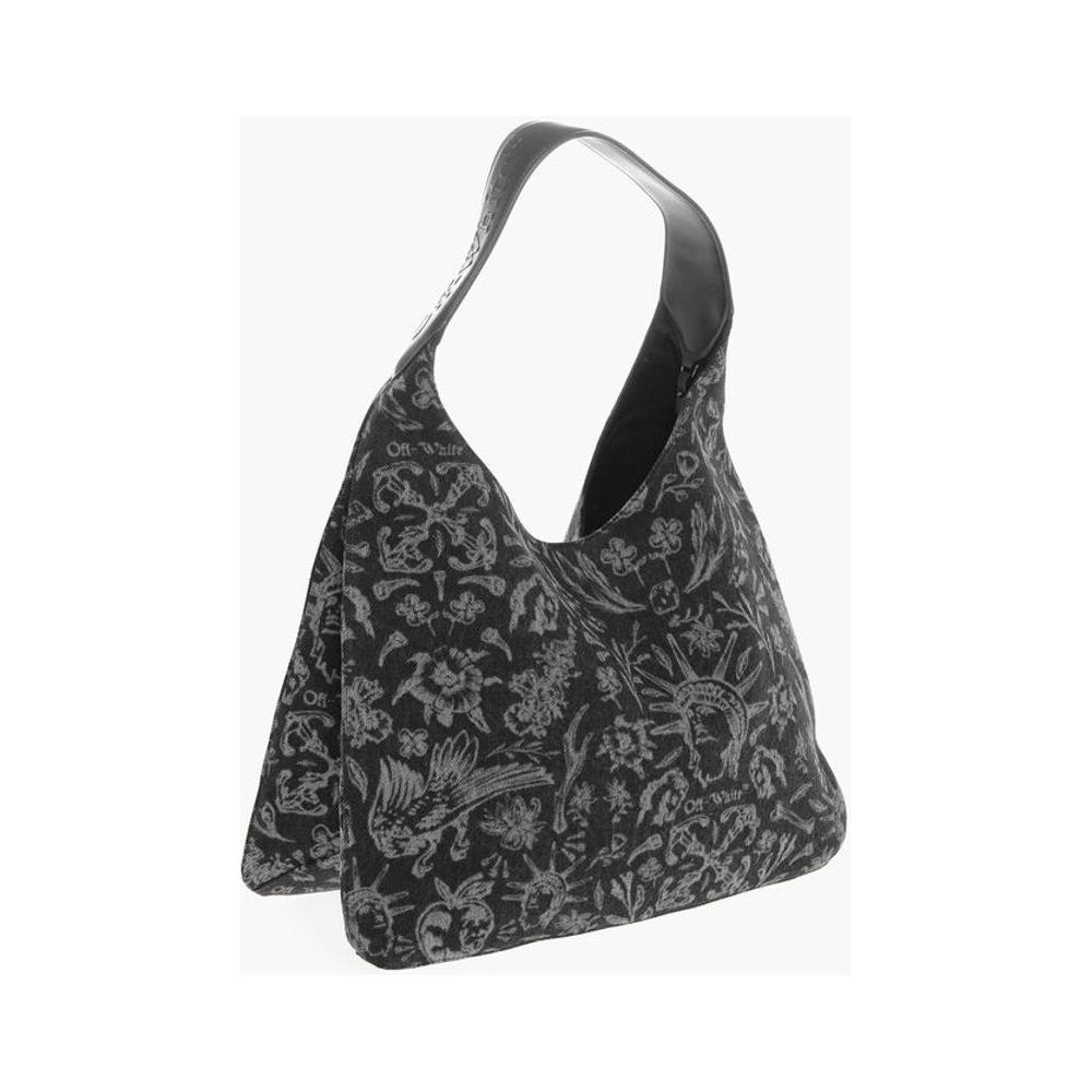 Off-White Printed METROPOLITAN Hobo Bag