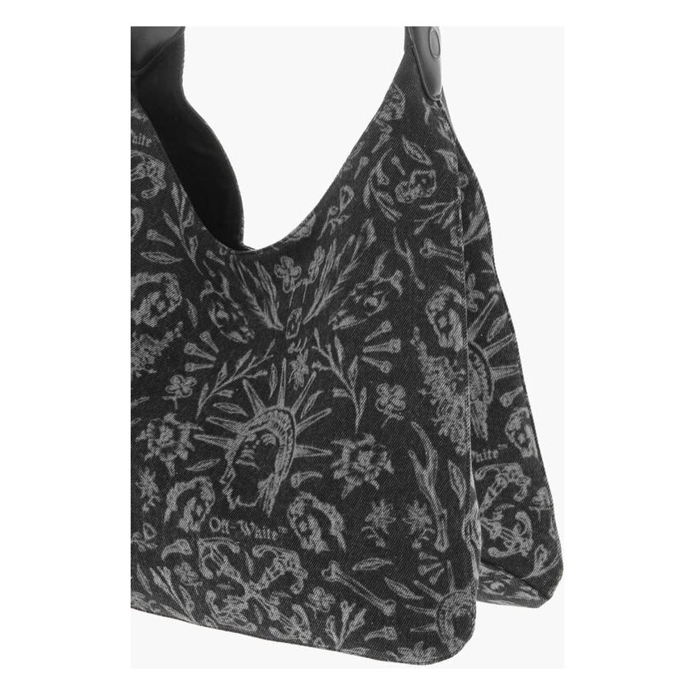 Off-White Printed METROPOLITAN Hobo Bag