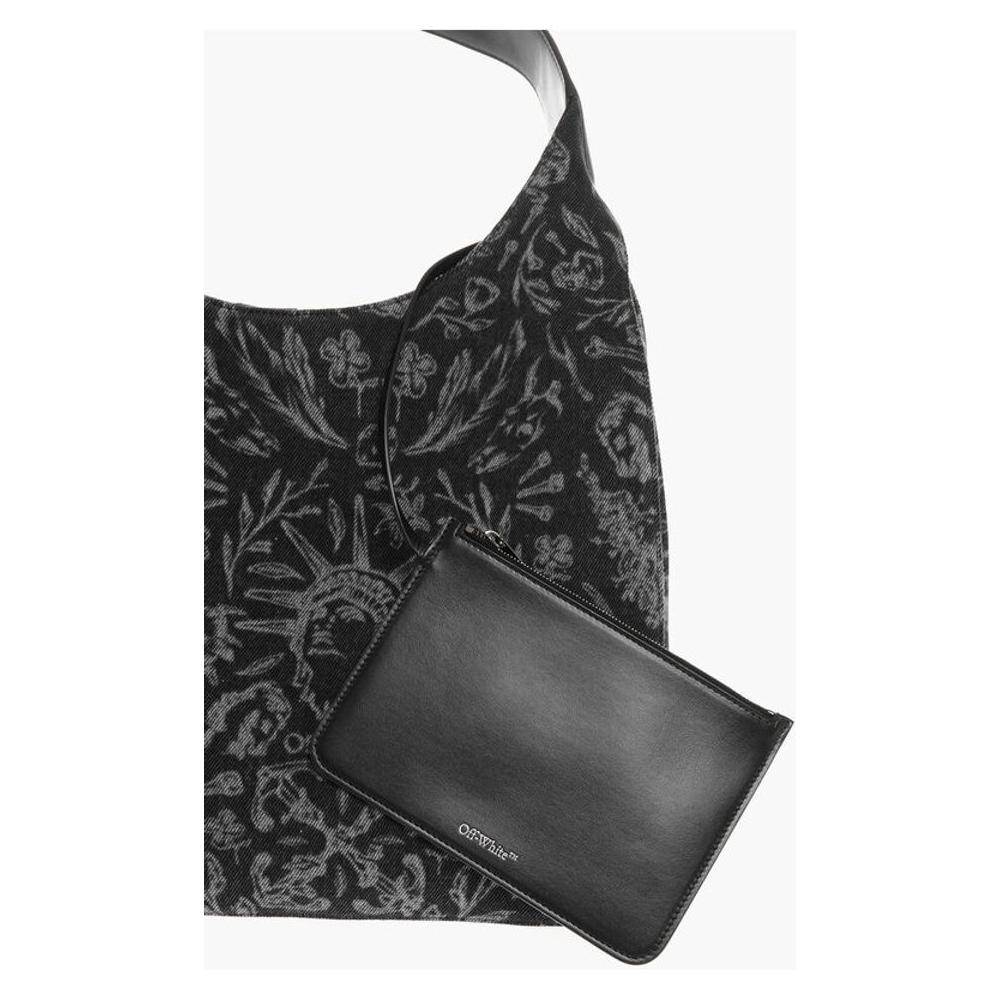 Off-White Printed METROPOLITAN Hobo Bag
