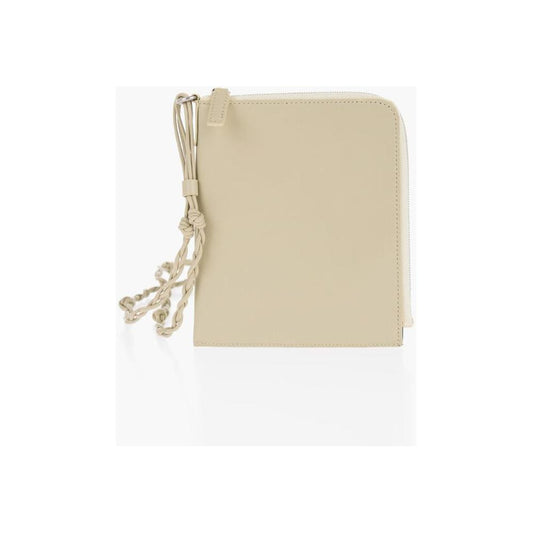 Jil Sander Leather Crossbody Wallet