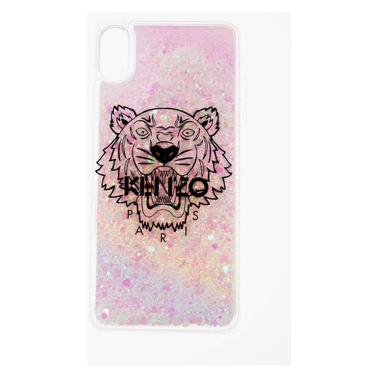 Kenzo Iphone XS MAX Hard Case with Flowing Liquid and Glitter