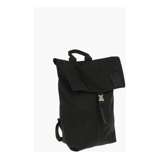 Neil Barrett solid color nylon CITY FLAP backpack