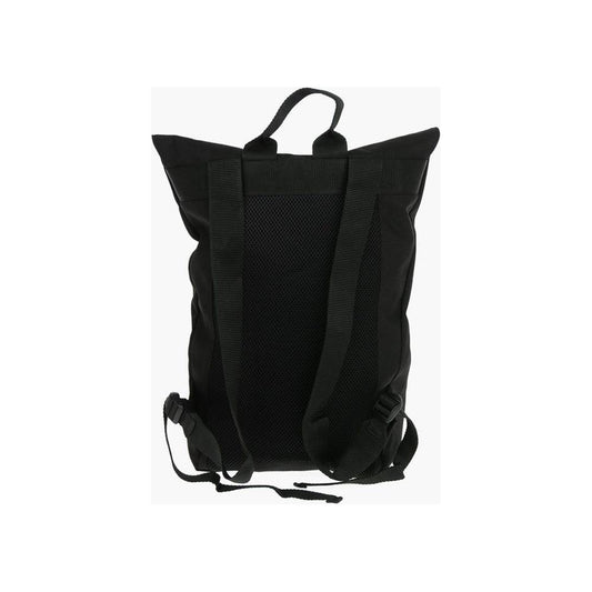 Neil Barrett solid color nylon CITY FLAP backpack