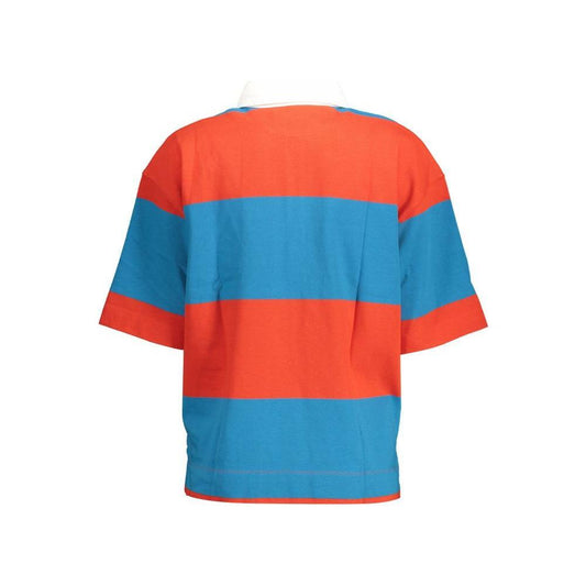 Gant Red Cotton Women Polo Shirt GA-36983-XS