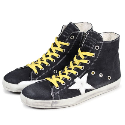 Golden Goose Black Canvas Sneaker