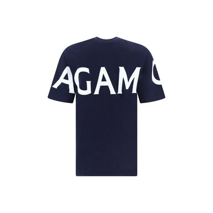 Ferragamo Blue Cotton T-Shirt