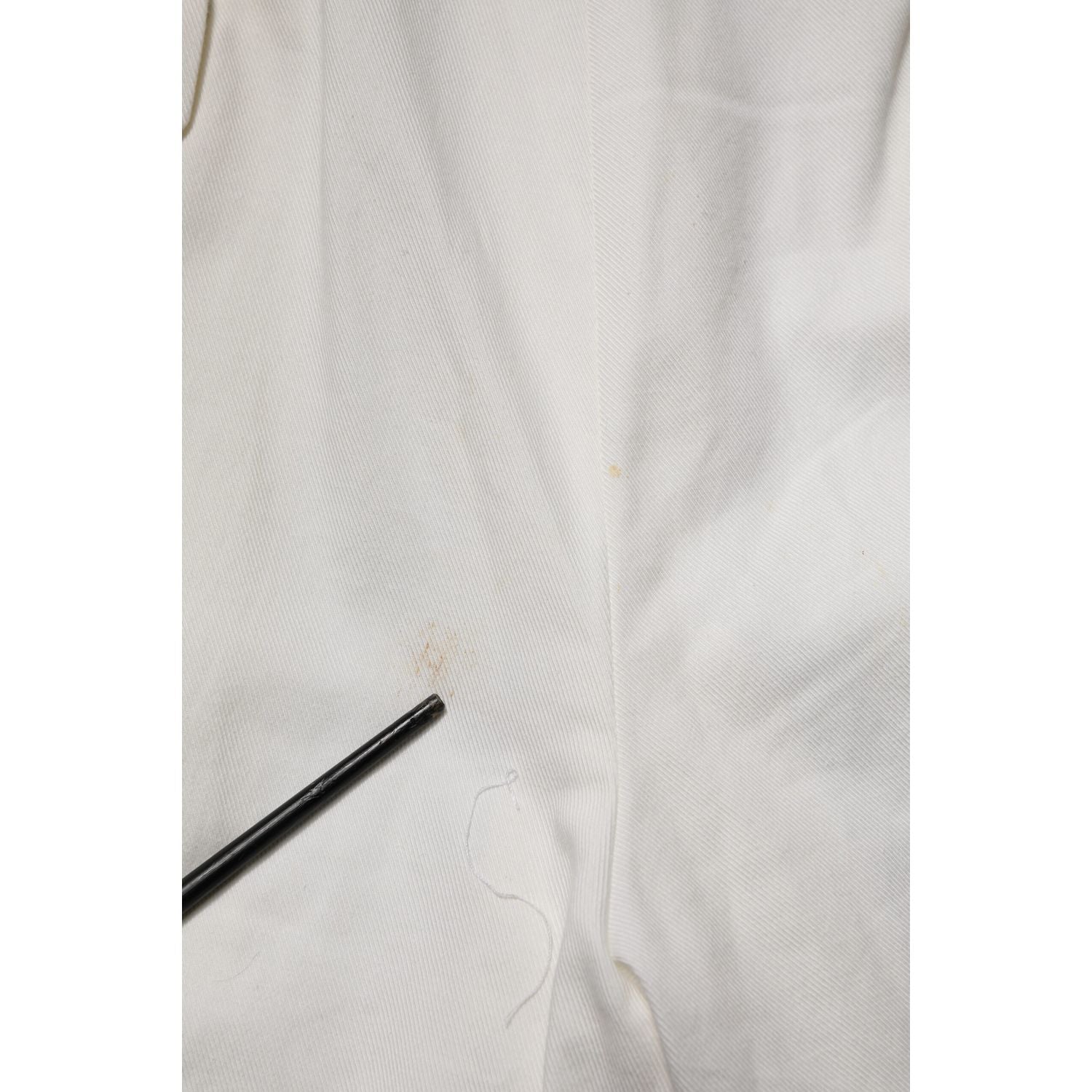 Dolce & Gabbana White Cotton Cargo Jogger Men Pants