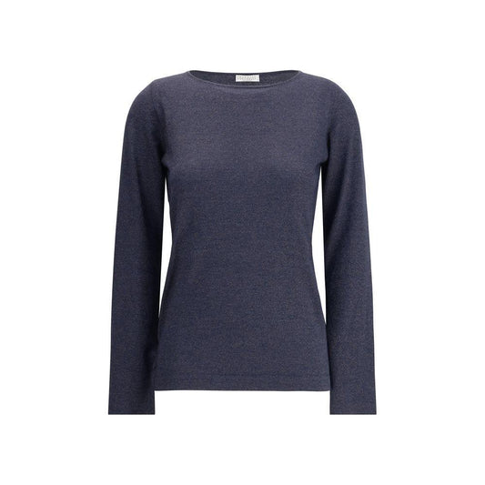 Brunello Cucinelli Long-sleeved lurex Top BR-M41800008PC7186-M