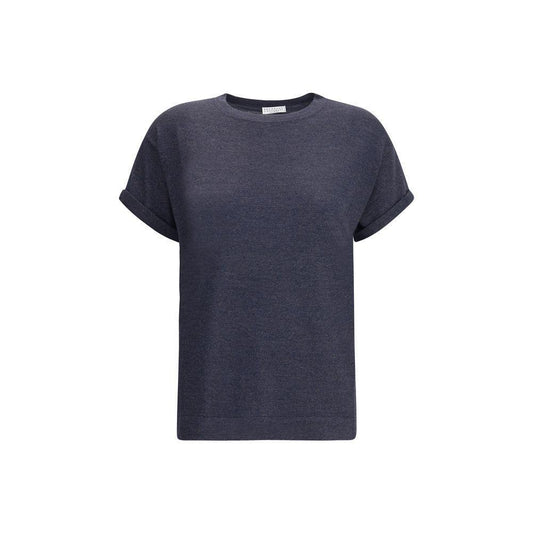 Brunello Cucinelli Lurex T-Shirt BR-M41810000PC7186-M