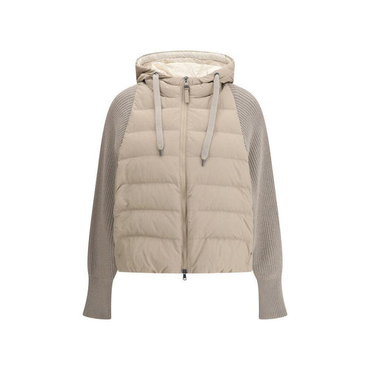 Brunello Cucinelli Wool sleeved Down Jacket BR-MD5997699PC9123-IT44 | L