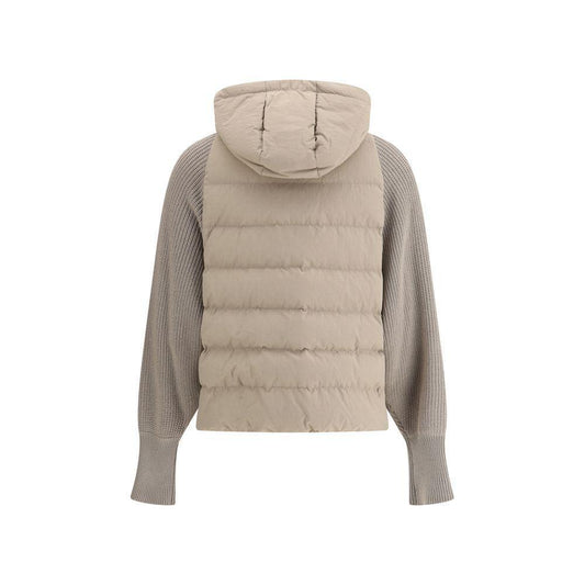 Brunello Cucinelli Wool sleeved Down Jacket BR-MD5997699PC9123-IT44 | L