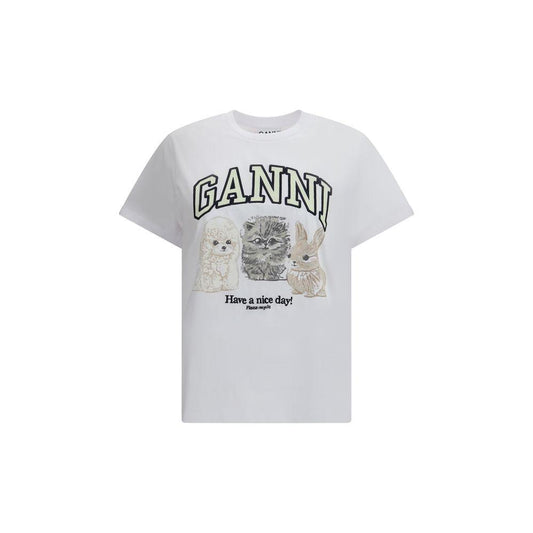Ganni Have a Nice Day T-Shirt