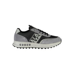 Napapijri Brown Leather Men Sneaker NA-23110-EU40/US7