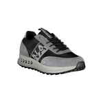 Napapijri Brown Leather Men Sneaker NA-23110-EU40/US7