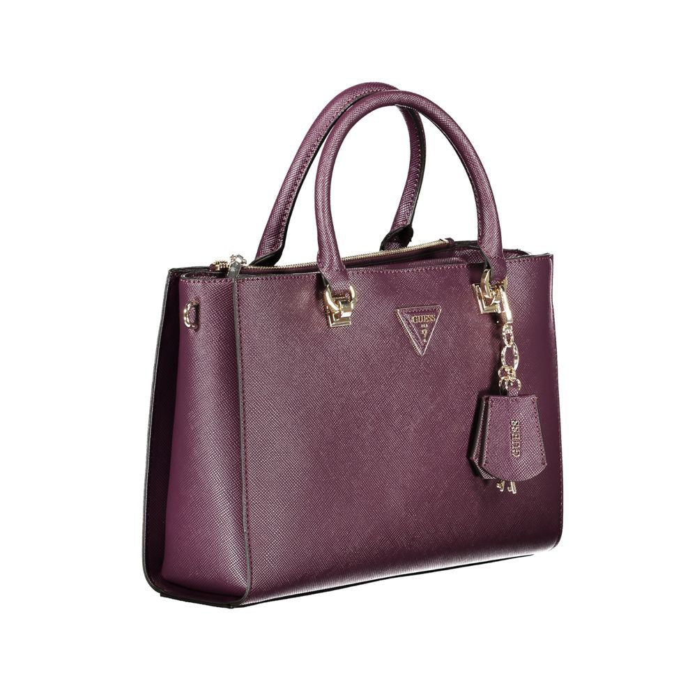 Guess Jeans Purple Polyethylene Handbag GU-23429