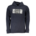 Cavalli Class Blue Cotton Men Sweater CA-26731-S
