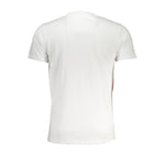 Cavalli Class White Cotton T-Shirt CA-28627-XL