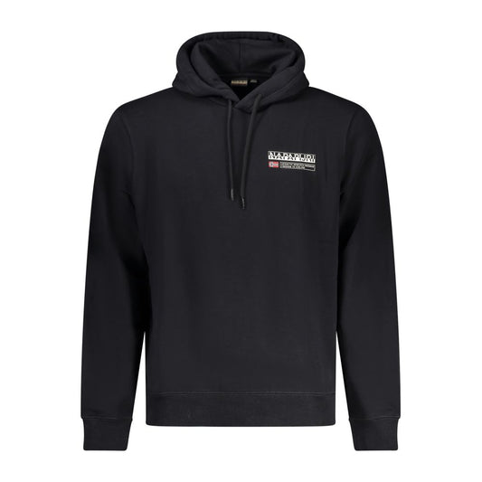 Napapijri Black Cotton Sweater NA-32129-S
