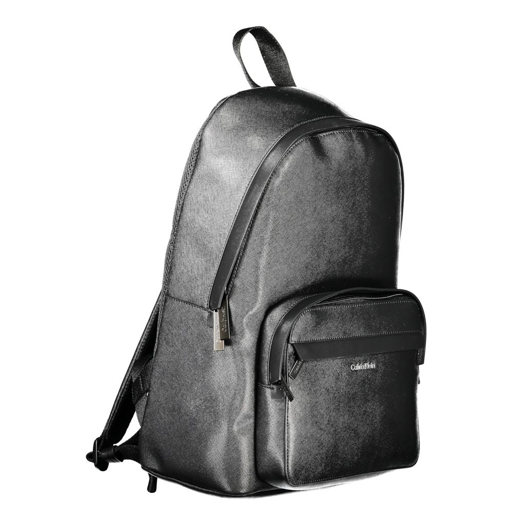Calvin Klein Black Polyester Backpack CA-32159