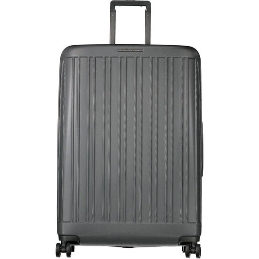 Piquadro Gray Polycarbonate Men Luggage