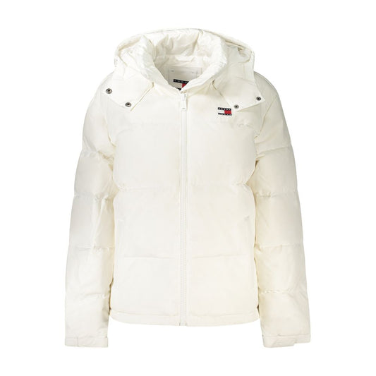 Tommy Hilfiger White Polyester Women Jacket TO-33444-S