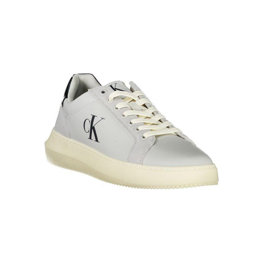 Calvin Klein Brown Leather Men Sneaker CA-33699-EU40/US7