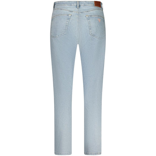 Guess Jeans Light Blue Cotton Women Skinny Jean GU-35265-30 L28