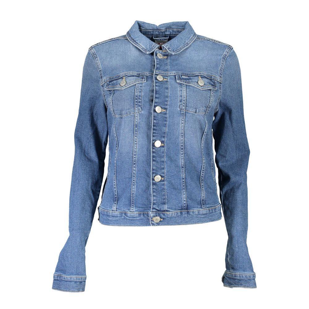 Tommy Hilfiger Blue Cotton Jackets & Coat TO-36907-S
