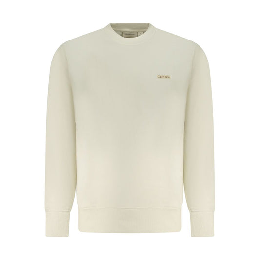 Calvin Klein Beige Cotton Sweater CA-38365-S
