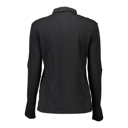 U.S. POLO ASSN. Black Cotton Women Polo Shirt US-9244-XL