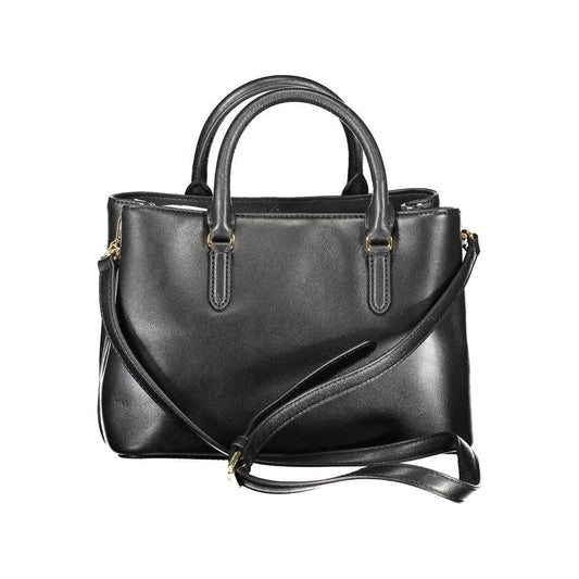Ralph Lauren Black Leather Handbag RA-13186
