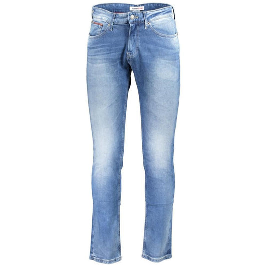 Tommy Hilfiger Blue Cotton Men Jeans TO-22956-W30 | L32