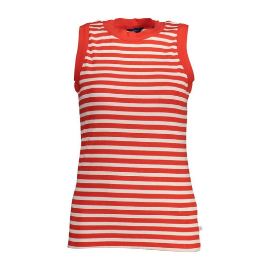 GantGant Red Cotton Women Top1728,67403481248,Gant,New with tags,Red,Tops & T-Shirts - Women - Clothing,Women,XS