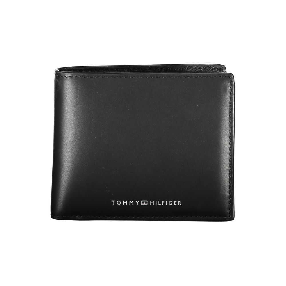 Tommy Hilfiger Black Leather Wallet