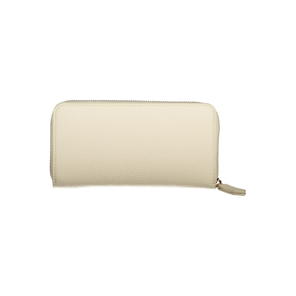 Mario Valentino Beige Polyethylene Wallet