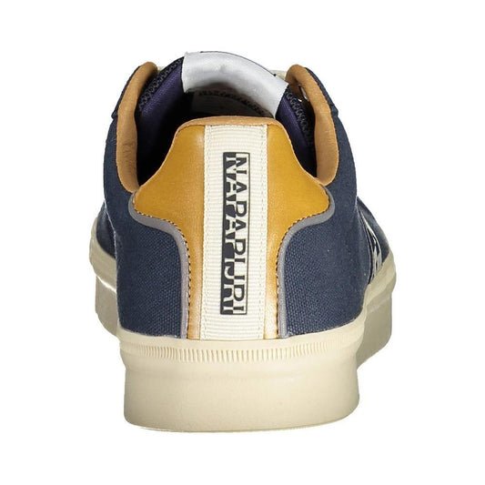 Napapijri Blue Polyester Men Sneaker NA-37163-EU40/US7