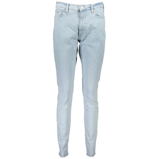 Tommy Hilfiger Light Blue Cotton Women Jean TO-18626-W25 | L30