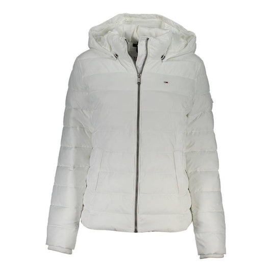 Tommy Hilfiger White Polyester Women Jacket TO-26158-XS