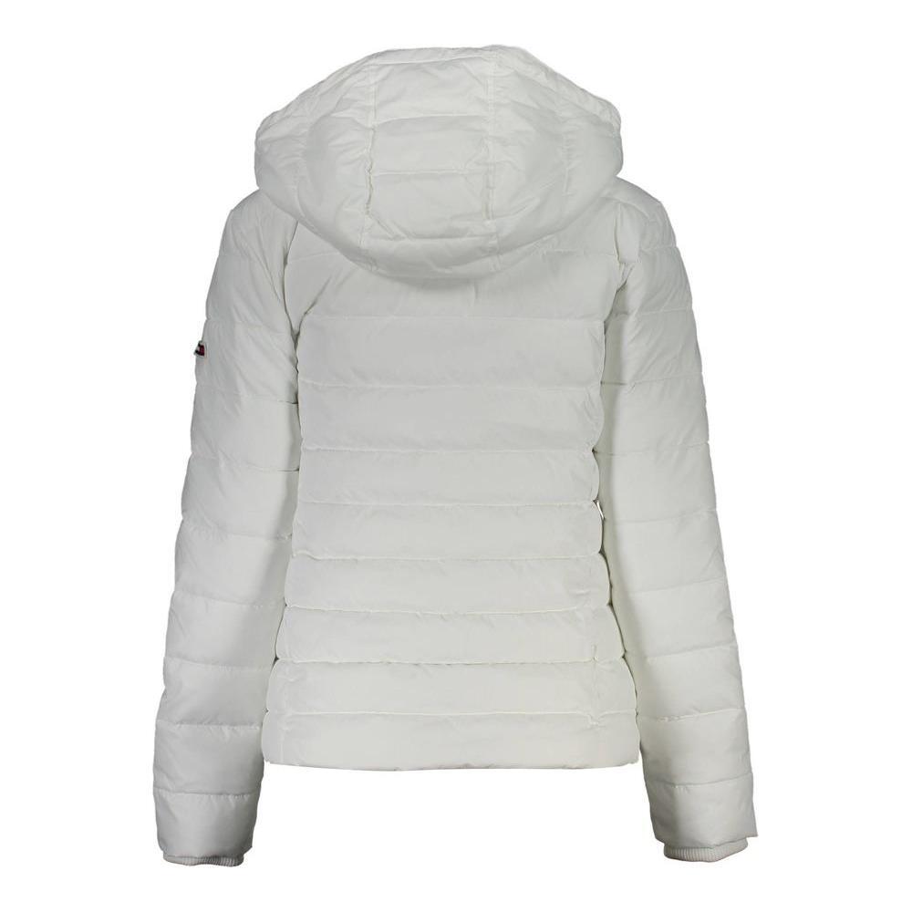 Tommy Hilfiger White Polyester Women Jacket TO-26158-XS