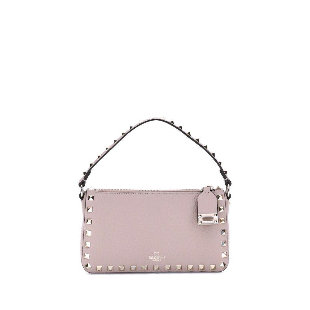 Front view with bag zipped and handles upright.