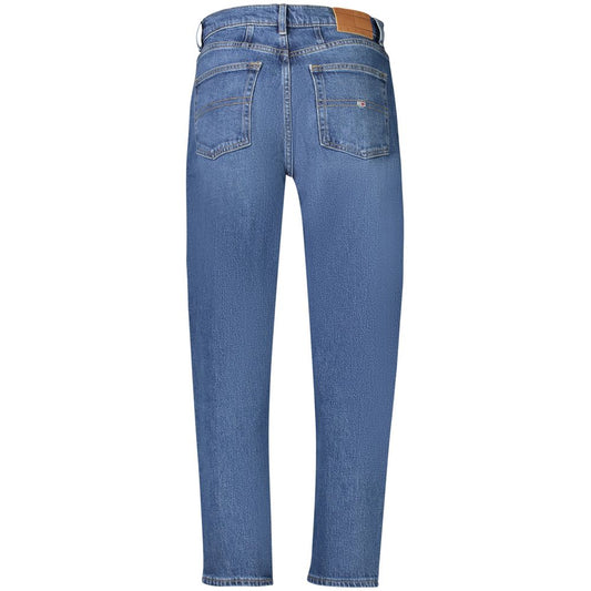 Tommy Hilfiger Blue Cotton Women Jeans TO-33449-W25 | L30