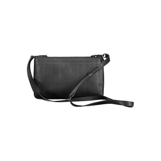 Calvin Klein Black Polyester Women Handbag CA-13692