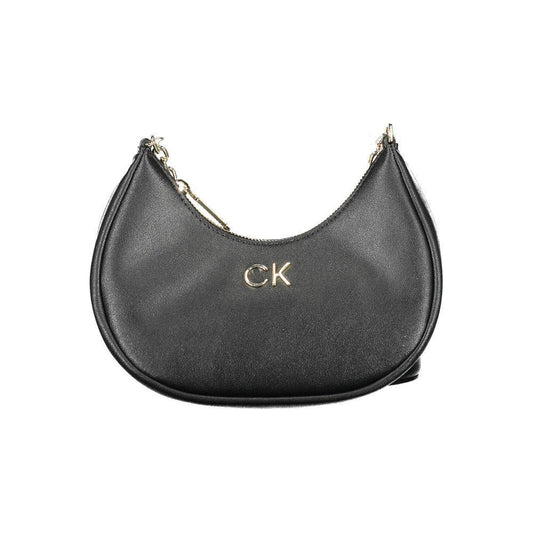 Calvin Klein Black Polyester Women Handbag CA-14081