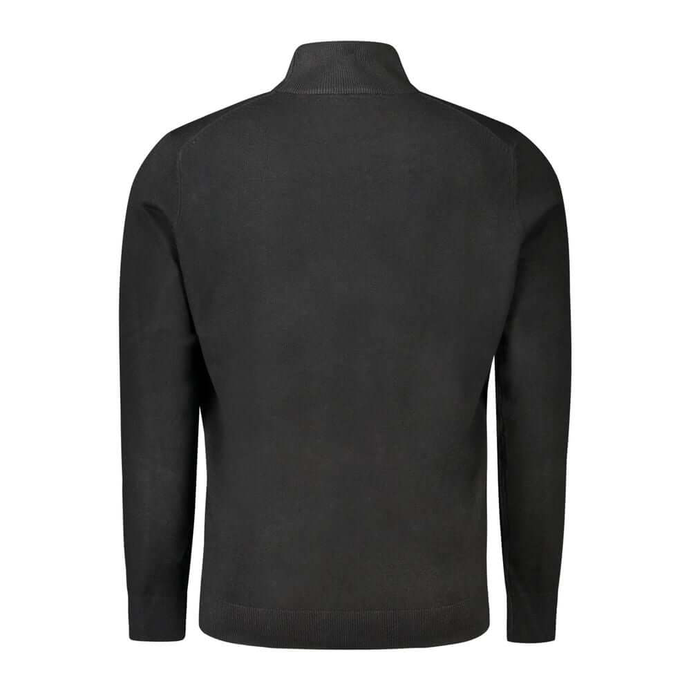 Norway 1963 Black Polyamide Men Sweater NO-33192-XXL