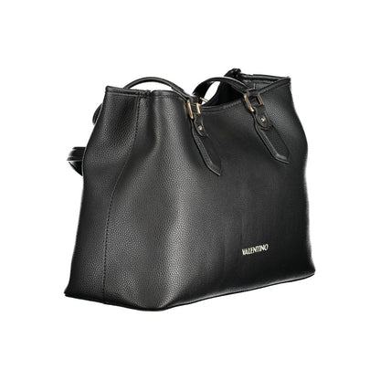Mario Valentino Black Polyethylene Women Handbag